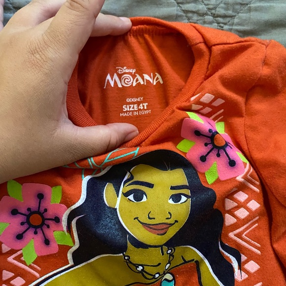Disney Moana 💕4T Ruffle Shirt💕 3/$10 - Picture 2 of 2